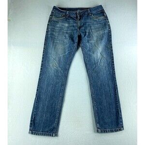 Blue Buddha Mens Jeans Blue Tag Size 40 (37x34) Straight Medium Wash Denim